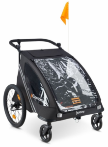 Joovy CocoonX2 Double Stroller And Bike Trailer