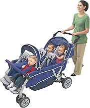 Angeles 6 Passenger SureStop Folding Commercial Bye-Bye Stroller